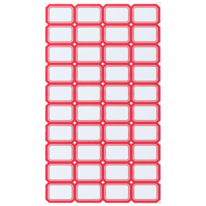 DSB (Disbi) 540pcs 66*38mm Label Paper Stickers Adhesive Notes Easy Tear Sticky Notes Office Memo Marking Stickers 4724B Blue
