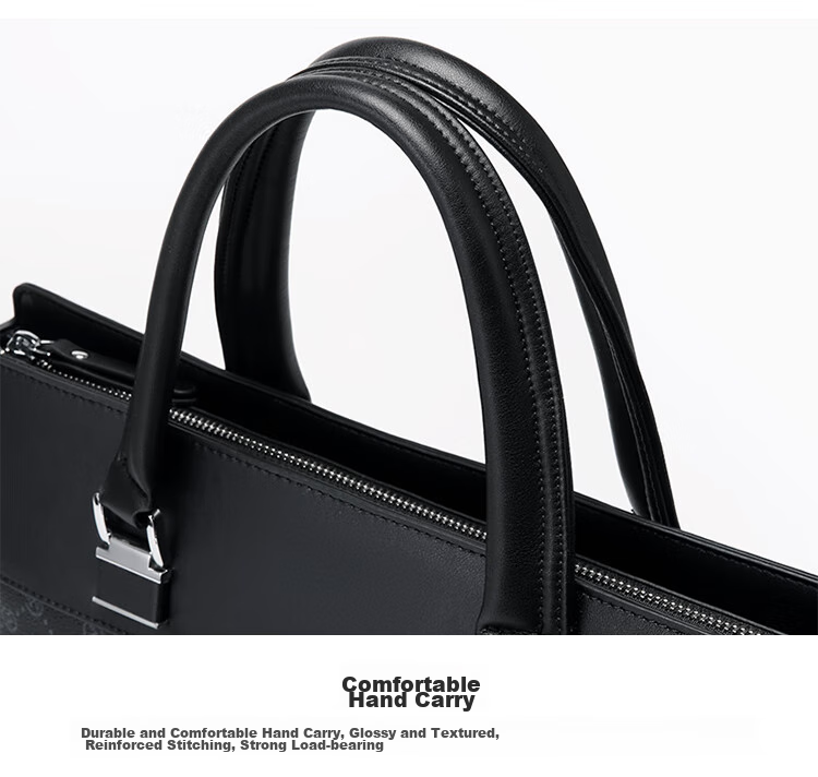 GOLF Briefcase, Men's Handbag, 14-Inch Laptop Bag, Business Office Travel Shoulder Crossbody Bag 27