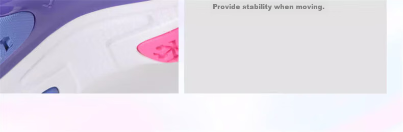 VICTOR Badminton Shoes, All-Round Competition Model, Shock-Absorbing Power Cushion, for Men And Women P8500TD, Pearl White/light Purple, Size 36 10