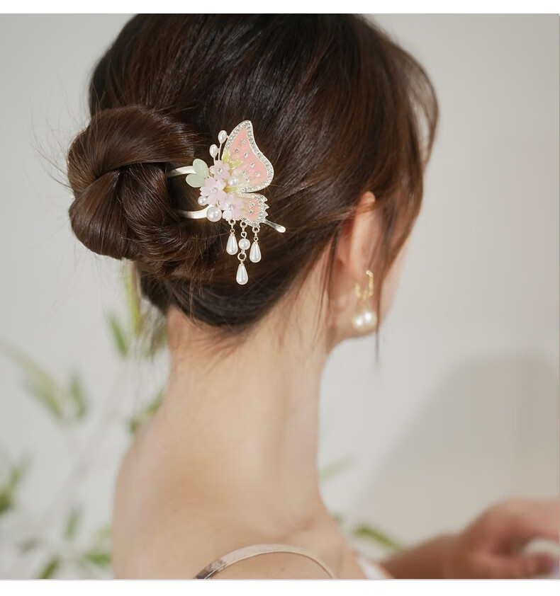 Gunai 2026 Ancient-Style Hairpin for Women's Hanfu, Ethereal Tassel Hair Stick, Hair Accessory, Birthday Gift for Girls 11