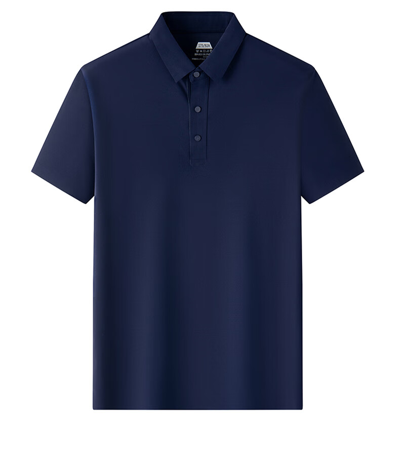 ROMON 7A Antibacterial Short Sleeve Polo Shirt Men Summer Cool Touch Sun Protection Business Shirt 17