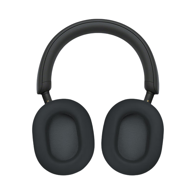 ESCASE Replacement Ear Pads for Sony WH-1000XM5 XM4 Over-Ear Headphones, Black, with Storage Case, Pair