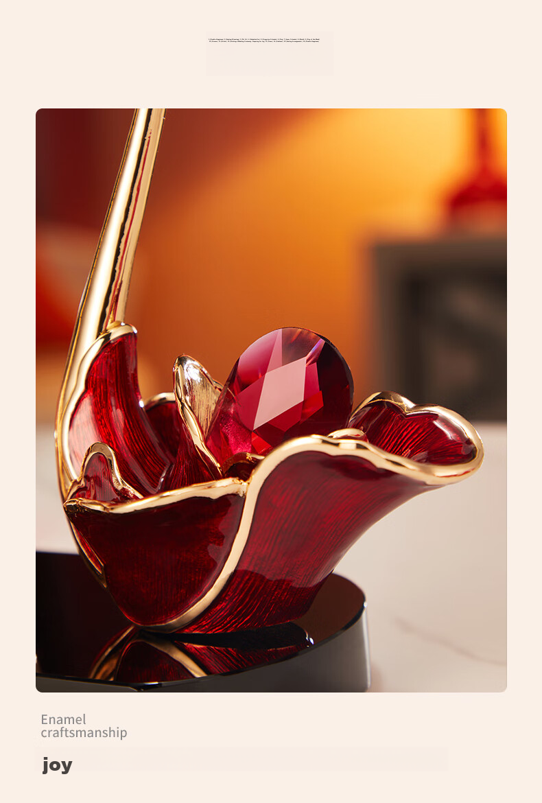 Nuoshiman Swan Ornament, Elegant Wedding Gift for Newlyweds, Valentine's Day And 520 Gift for Girlfriend, Living Room And Wine Cabinet Decoratio 7