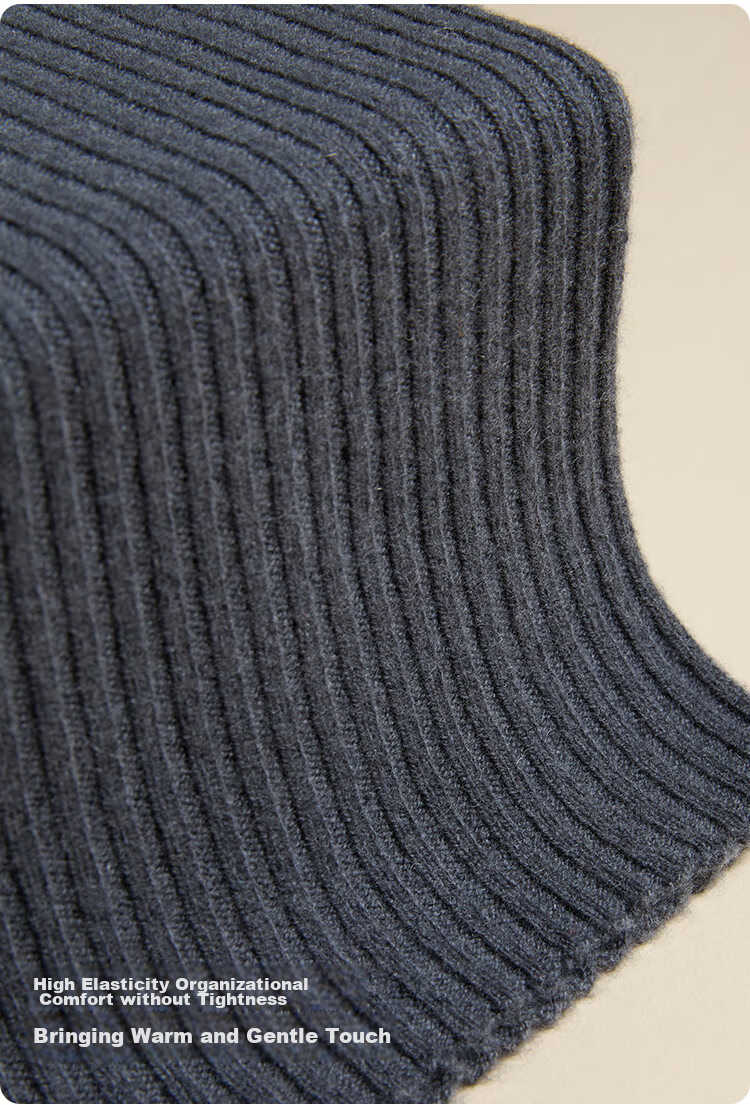 JIUMU Wool Thermal Neck Gaiter for Men, Autumn And Winter Cold Protection Neck Warmer, Cycling Hoodie Neck Cover, Outdoor Scarf for Men in Winter 7
