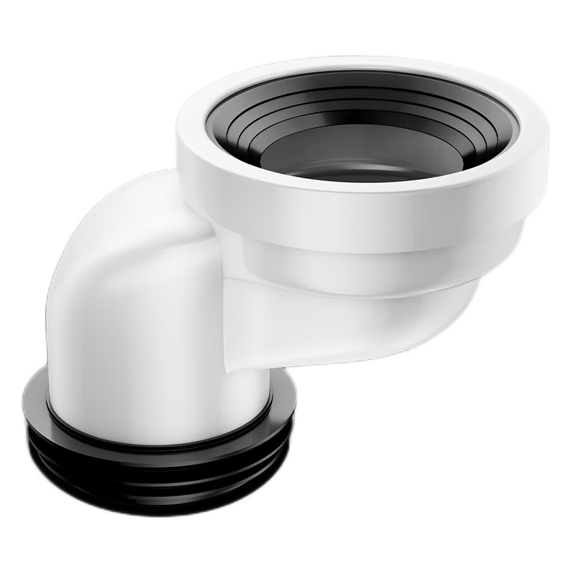 CVBAB Toilet Seat Offset Adapter 10CM Drain Pipe Relocation for 110MM Diameter CV-Y100