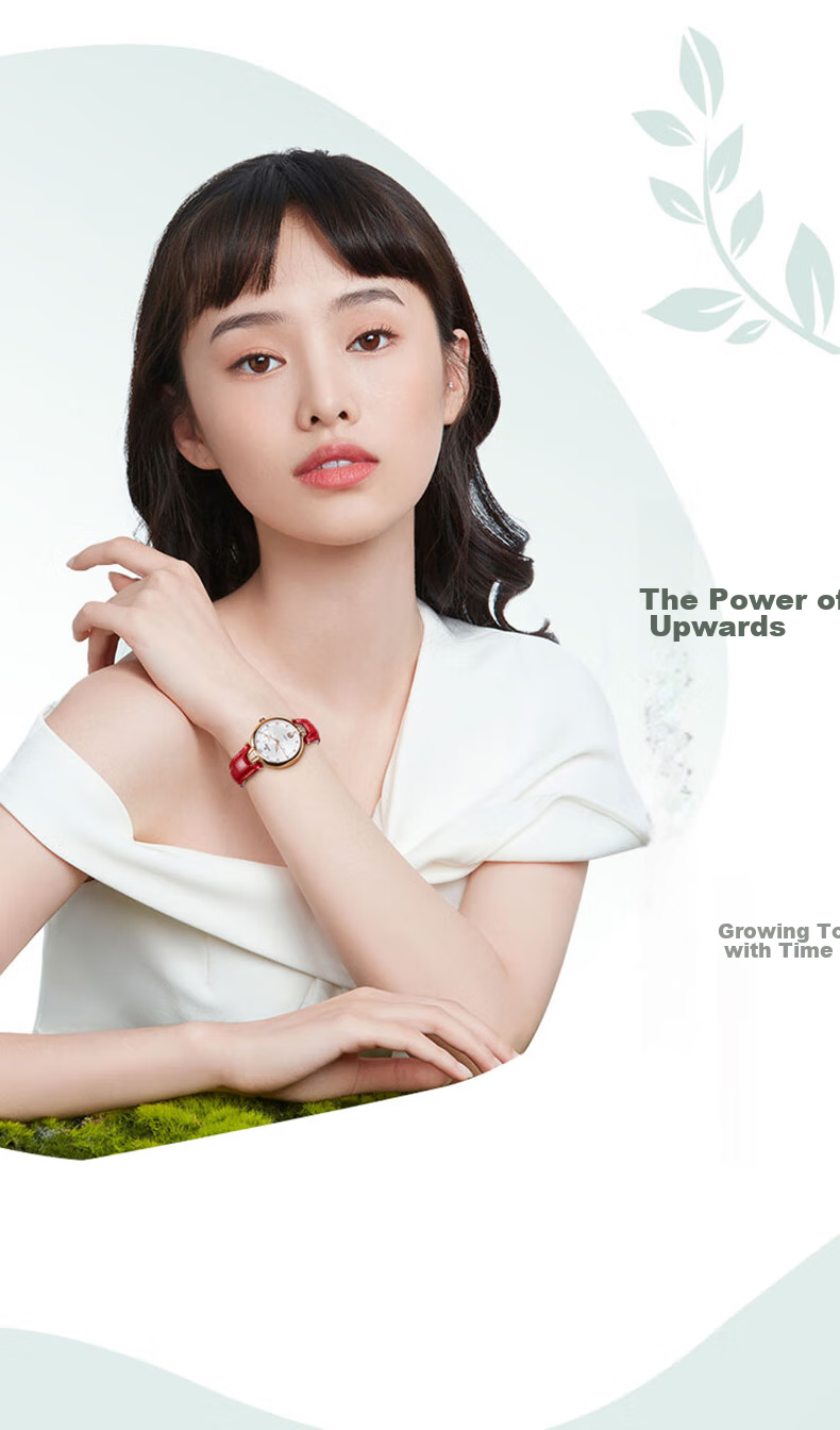 EBOHR Women's Watch, Butterfly Love Alice Birthday Valentine's Day Gift Ladies Mechanical Gift Box 36080328 4
