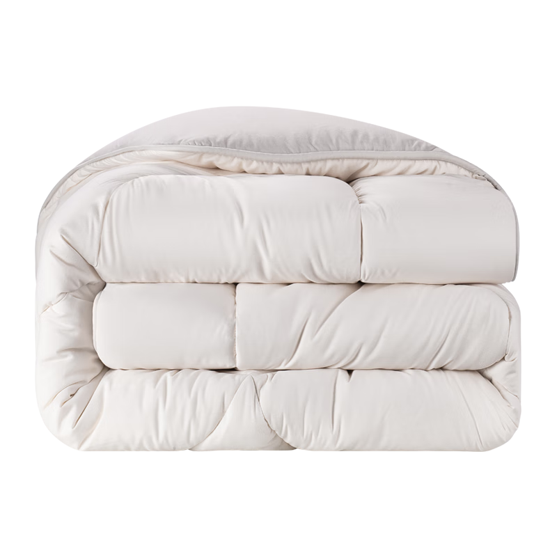 8H Maternity And Baby Class A Antibacterial Machine Washable 10% Soybean Fiber Lazy Spring And Autumn Quilt 1.5*2m D10 Time Gray
