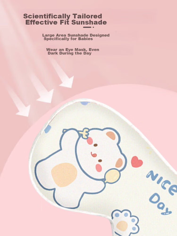 9I9 Baby Eye Mask, Newborn Sun Protection, Jaundice Silk, Light-Blocking, Infant Sleep Protection, Soft Sealed Packaging A93 7