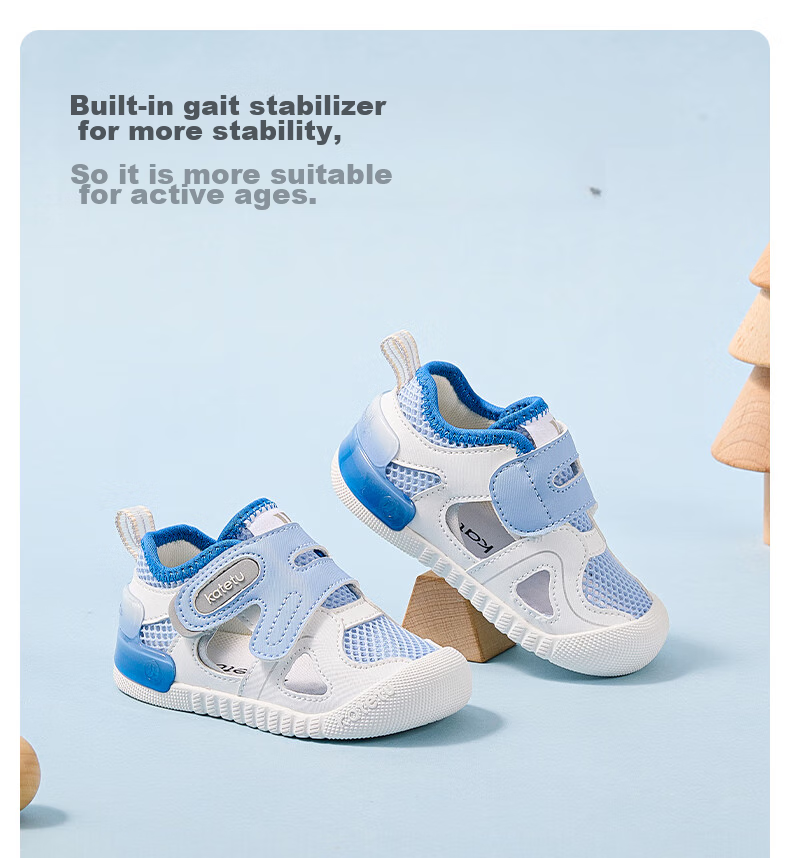 Katetu Toddler Walking Shoes, Baby Sandals for Ages 1-3, Infant And Child Shoes, Summer Children's Sandals, Little K Shield Functional Shoes X4BEA28 4