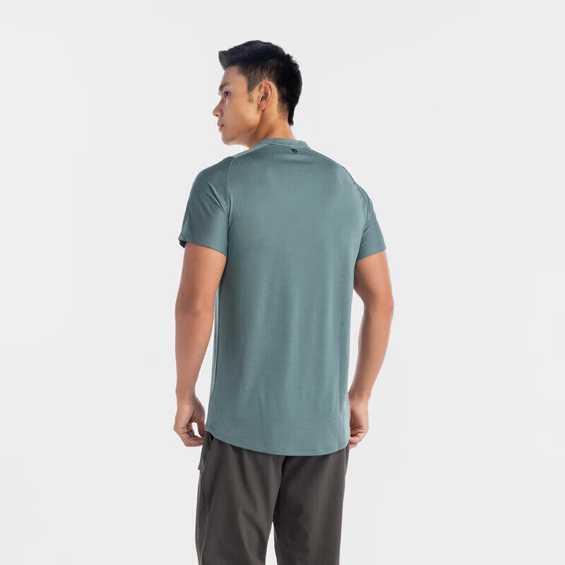 DECATHLON Quick-Dry T-Shirt, Loose-Fitting Sports Short-Sleeve Top, Fitness Running Half-Sleeve Tee, 4998928
