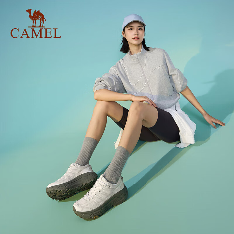Женские кроссовки CAMEL Carbon Zero, амортизирующие, для бега, размер 40, цвет "Оникс серый"