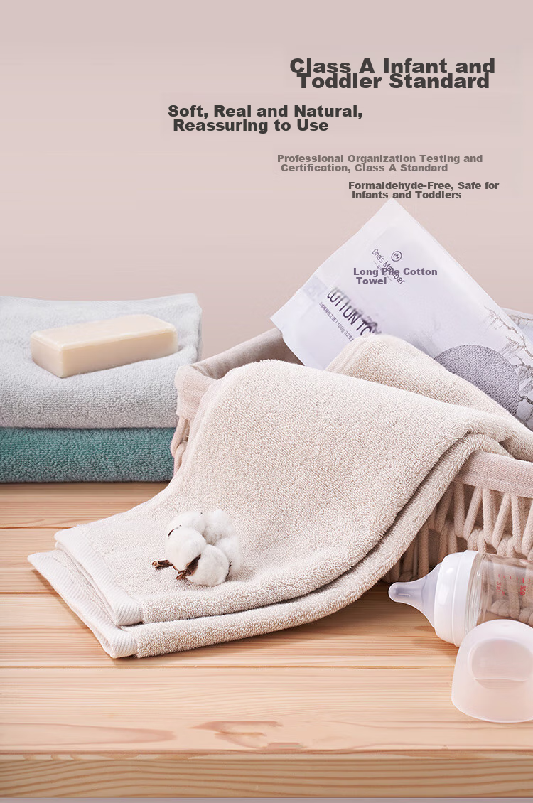 One's Member Class A Egyptian Long-Staple Cotton Pure Cotton Thickened Face Towel, Single Pack, 120g, 34*76cm, Off-White 6