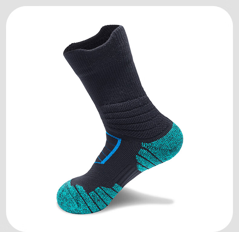 TFO Competition-Grade Outdoor Socks, Durable Breathable Hiking And Mountaineering Socks Sports Socks 2202459 Men's Black And Red L 11
