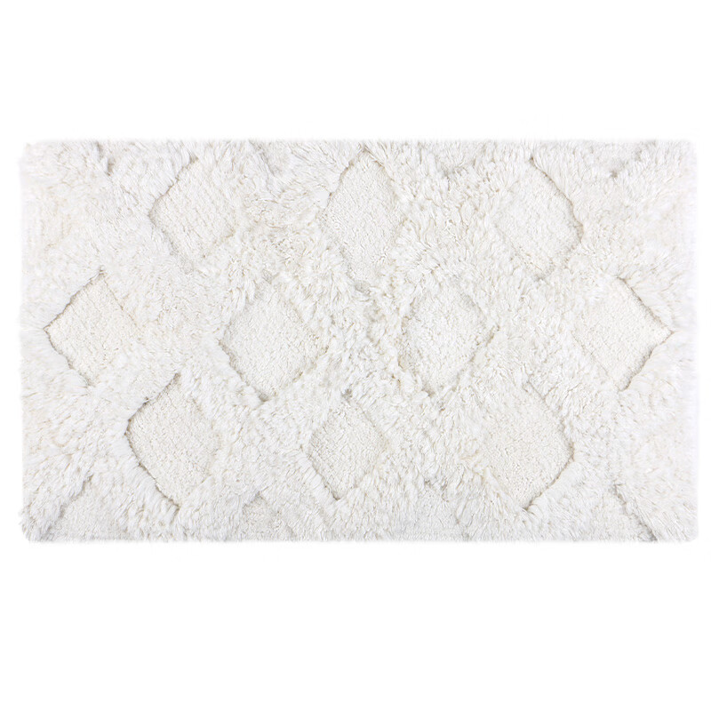 Amarelle Elegant Orchid Hotel Bathroom Mat, Ultra-Soft Non-Slip Floor Towel Mat26 Beige (50*80cm)