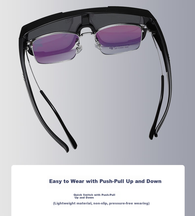 FOREVER Cycling Glasses, Large Frame for Myopia, UV Protection, Windproof, Dustproof, Day And Night Use, Protective Eyewear 3