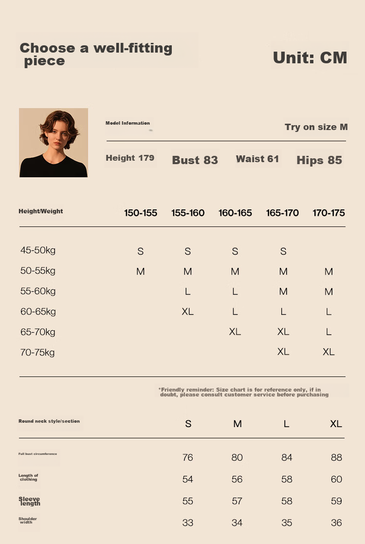 Ubras Soft And Smooth Milk Skin Base Layer for Women, Amino Acid Autumn Undershirt, Inner Thermal Underwear, Comfortable Base Shirt, Jet Black, Size S 20