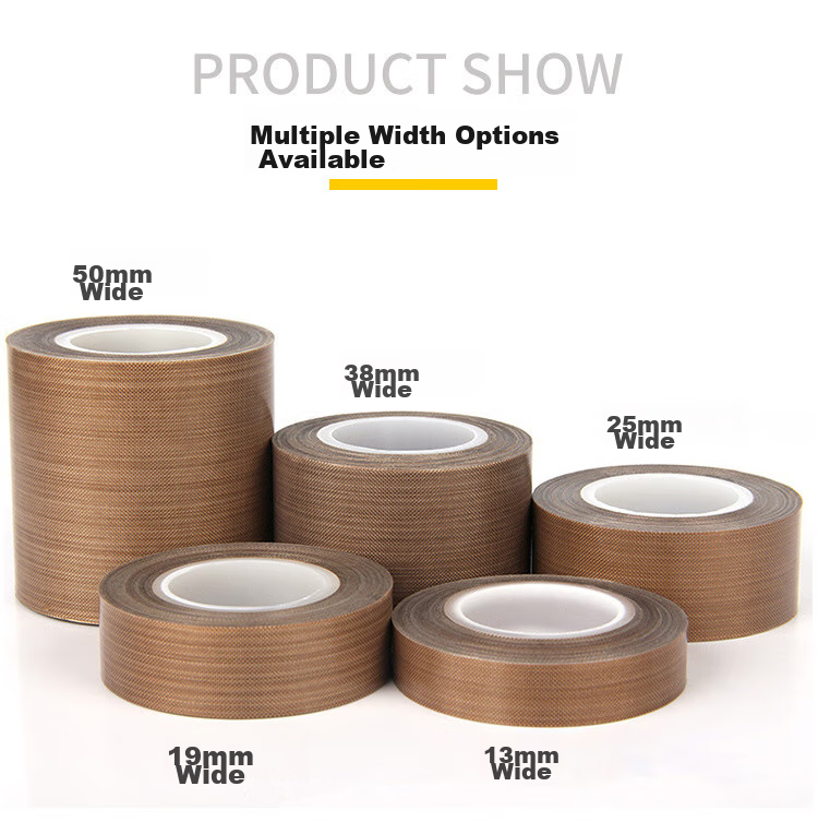 Elifo Teflon Iron Fluorocarbon Tape, Heat Resistant up to 300 Degrees, Insulating And Wear-Resistant Tape, Specially Designed for Sealing Machines And Vacuum Pumps, 0.13mm Thick, 38mm Wide, 10 Meters Long 5