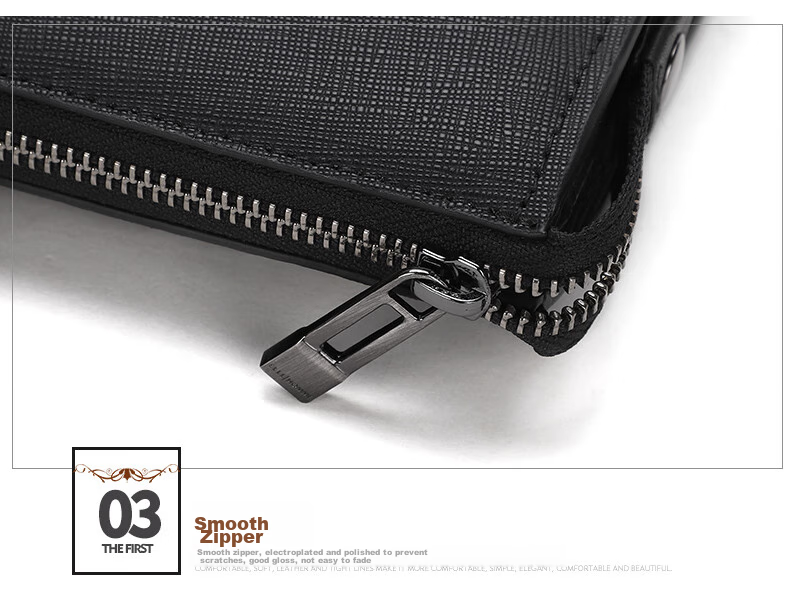 ELLE HOMME Men's Business Briefcase, Stylish Horizontal Cowhide Handbag, Large Capacity Laptop Bag for Men EA088209011 Black 14