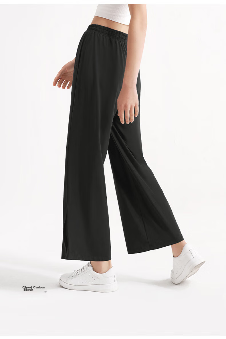 Beneunder Women's Wide-Leg Sports Pants Breathable Quick-Dry Sun-Protective Loose Fit AS010 19