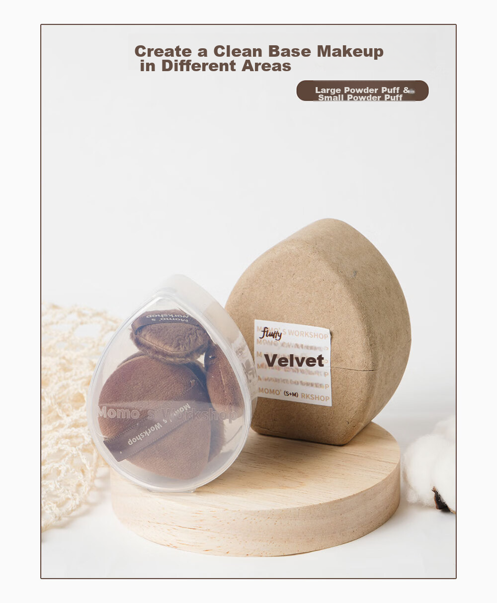 Maojiji Momo's Workshop, Blotting Cushion Powder Puff, Wet And Dry Use, No Powder Buildup, Spring Festival Gift 7