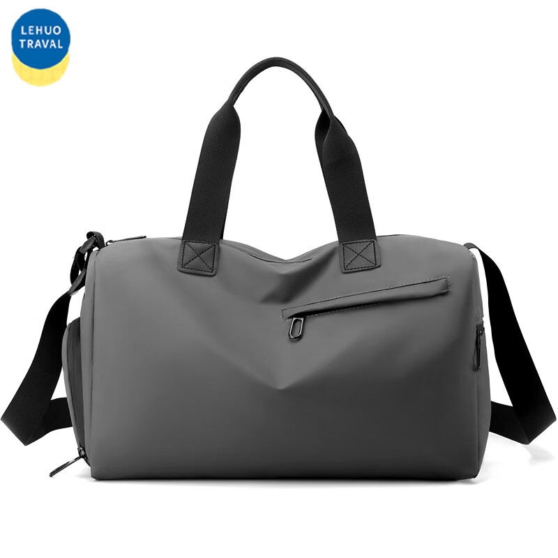 Lehuolvxing Fitness Bag with Wet And Dry Separation, Men's Travel Luggage Handheld Large Capacity Sports Bag, Short-Distance Business Trip Crossbody Backpack