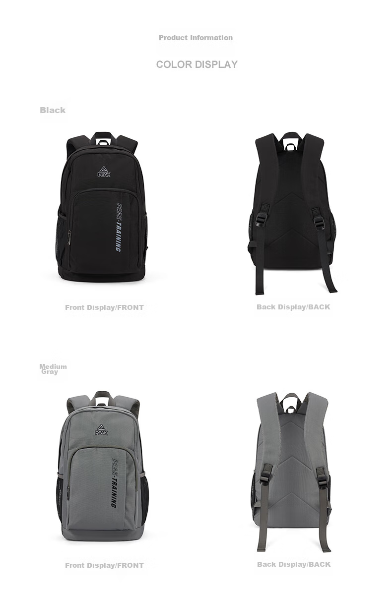 PEAK Backpack for Men, Casual Outdoor Cycling Backpack, Hiking Backpack, Mountaineering Bag, Sports Backpack DB143020 12