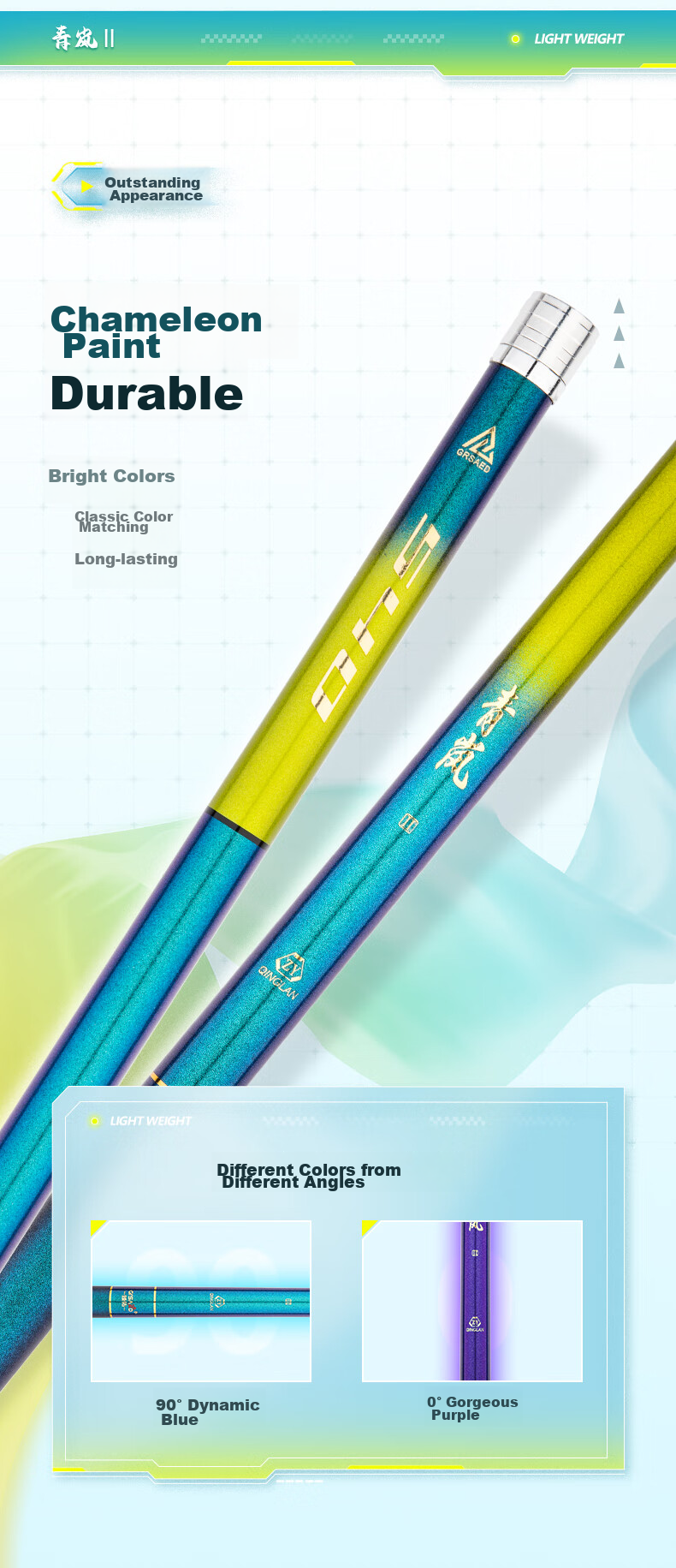 Grsaed Qinglan 6.3-Meter Fishing Rod Handheld Set, 28-Section Carbon Fiber Ultra-Light Ultra-Hard Pole Fishing Rod for Carp And Crucian Carp 13