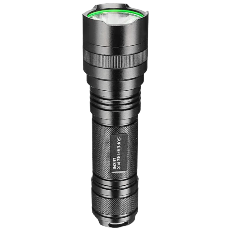 SupFire / Superfire L6 Series High-Power Flashlight; L6-XPE; 5W + 3700mAh