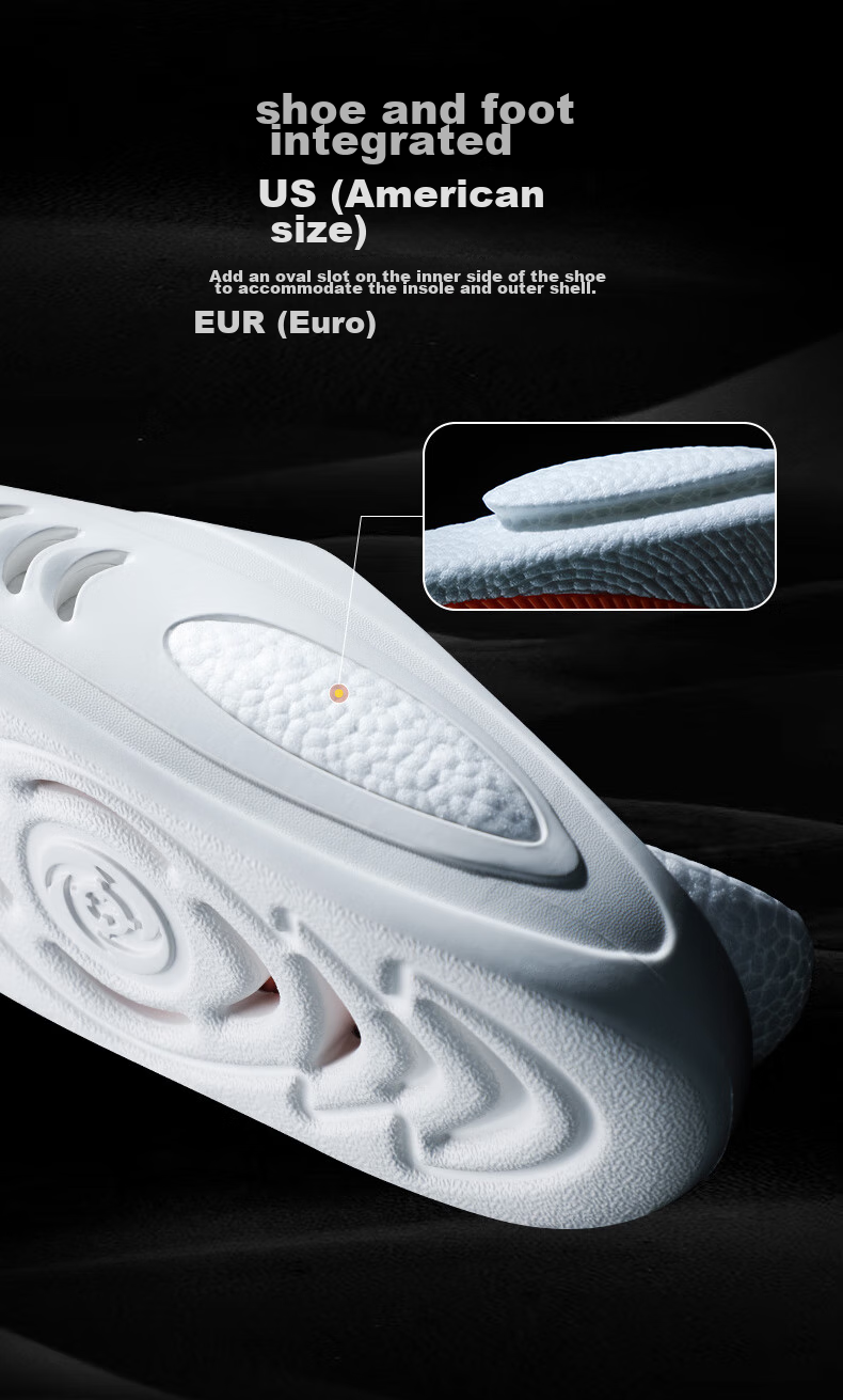 RIGORER Shark 2 Slippers, Unisex Sports Sandals, Thick-Soled Soft And Bouncy, Wear-Resistant, Indoor And Outdoor Basketball Sandals 10