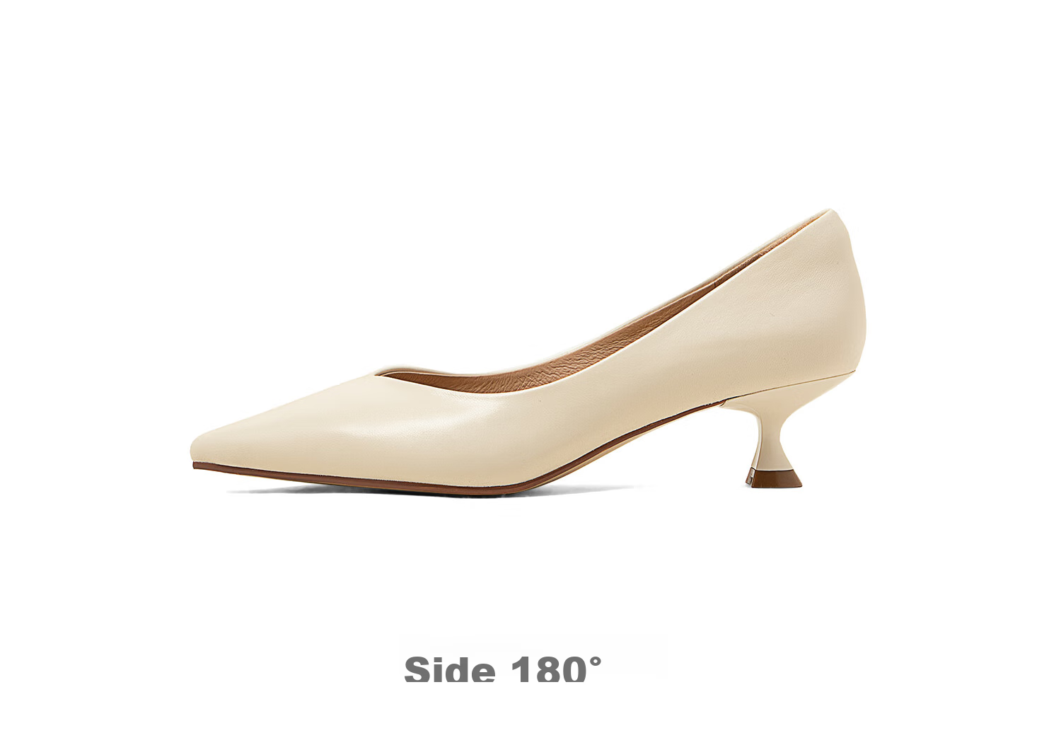 COMELY Elegant High Heels for Women, Spring And Summer New Black Commuter Ladies Genuine Leather Pumps, Versatile And Comfortable, Apricot Color, Size 39 22