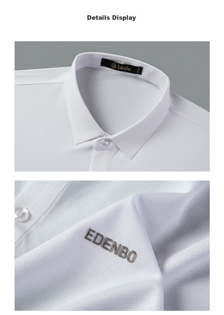 Aidengbao Short-Sleeve Polo Shirt for Men, Business Casual Commute Polo Collar T-Shirt, Trendy Top, Royal Blue, 175/92A (XL) 14