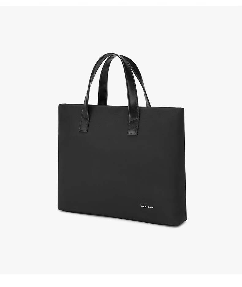 MEXICAN Men's Briefcase, Business Handbag, Office Travel Lawyer Bag, Large Capacity Casual Laptop Bag, 14 Inches 11