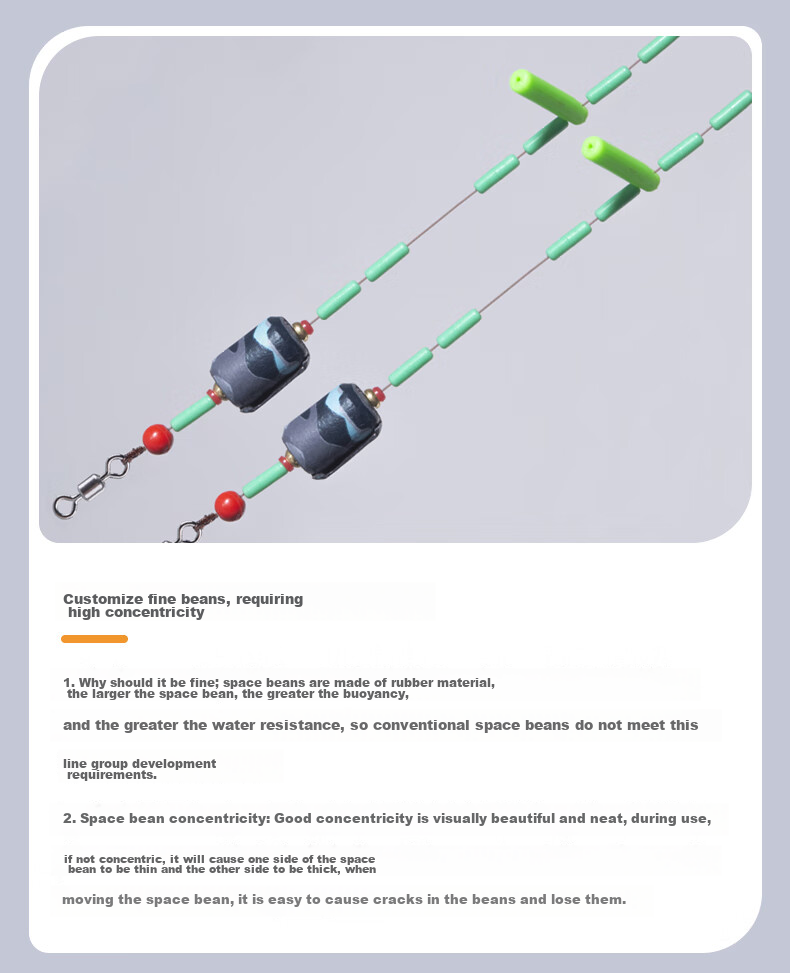 Minjianyiren Micro Fishing Line Set, Pre-Tied Mainline for Crucian Carp, Complete Fishing Line Kit with All Accessories And Supplies 3