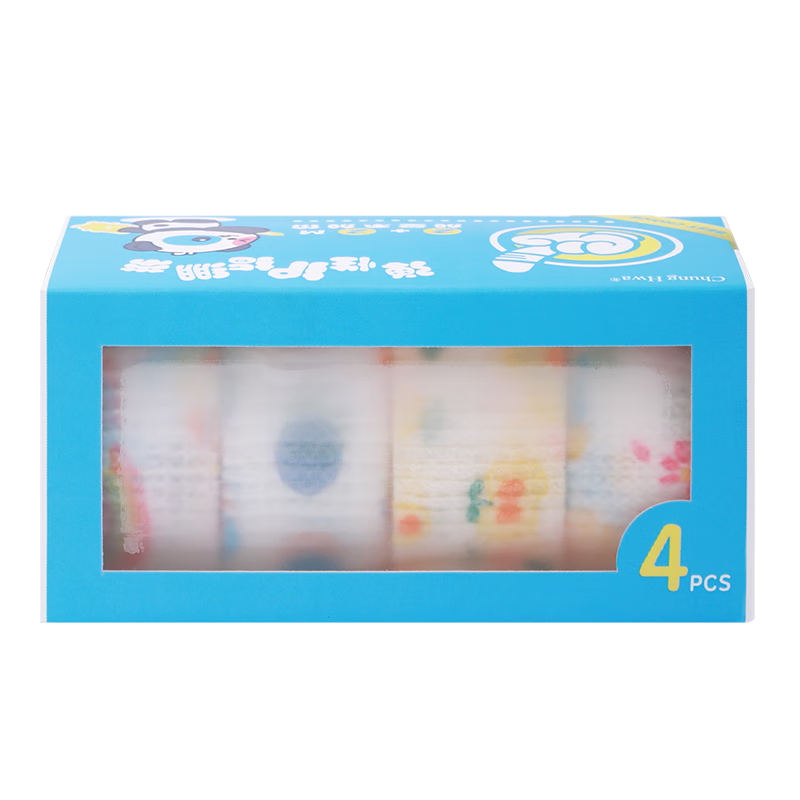 Zhonghua (Chung Hwa) Finger Protector Bandage, Anti-Callus And Anti-Friction, for Girls, Ins Style, Cute Adhesive Tape, Hand Protection, Self-Adhesive Writing Grip Tape, 4 Rolls Pack, GF0005B