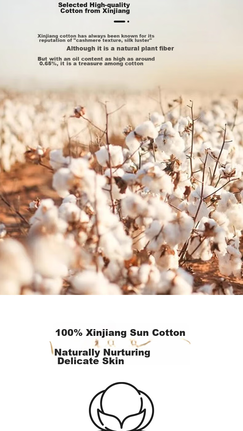 Grace 100% Xinjiang Long-Staple Cotton, Cotton Autumn And Winter Quilt Filling, 5 Jin (2.5 Kg), 200*230cm, White 3