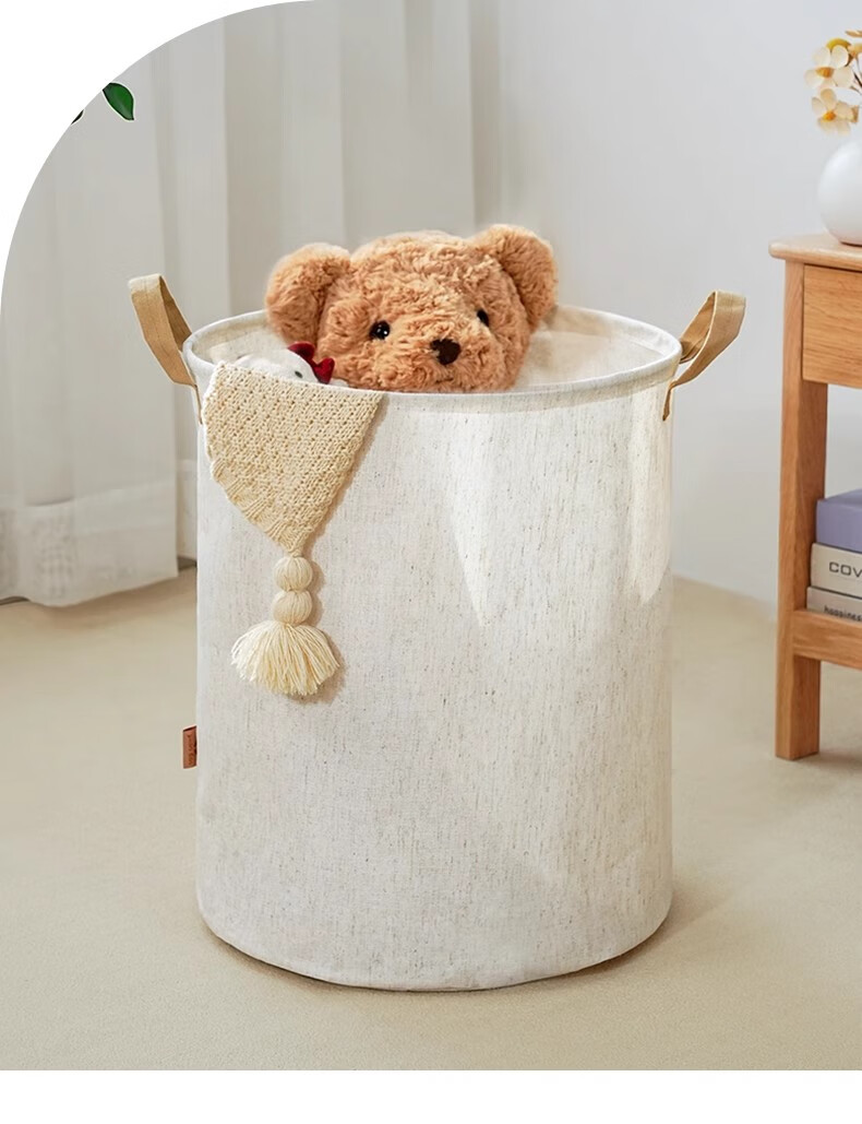 Yuanben Bedroom Laundry Hamper, Dirty Clothes Storage Basket, Dormitory Clothing Organizer, Foldable Toy Washing Basket, Waterproof Household Storage Container 7