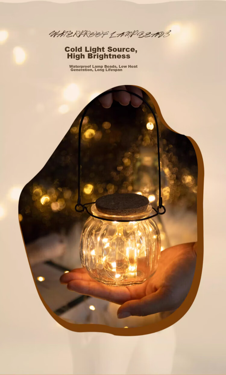 Guangduola LED String Lights, Festive Atmosphere Light Strips, Room Decoration Small Colorful Lights, Mid-Autumn Festival Gift Bouquet Decorative String Lights, 5-Pack 5