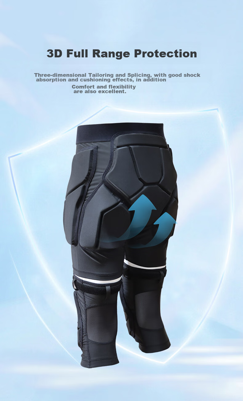 YEON Ski Protective Gear: Hip And Knee Pads, Unisex Ski And Roller Skating Protective Shorts NP2-5601S 6