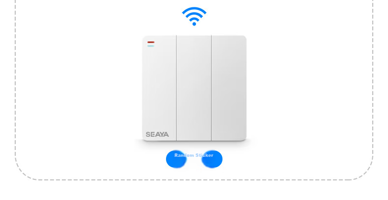 Xiya XYKGJL Smart Switch, Wireless Remote Control for Home Use, No Wiring Required, Remote Control Light Switch Device 23