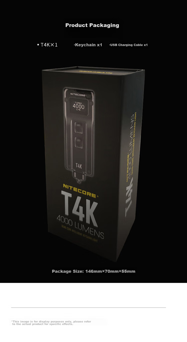 NITECORE T4K Keychain Light, Compact Flashlight, High-Intensity Portable Outdoor Illumination Lamp 21