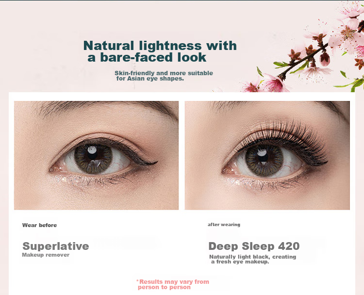 UPLUS Sharpened 3D Natural Dense False Eyelashes, One-Piece Style, 3 Pairs, 04 Full-Length Eyelashes, Hard Stem, Cosplay Stage Makeup 13