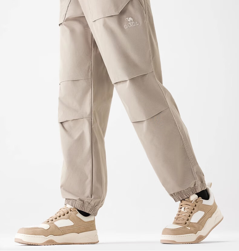 CAMEL (CAMEL) Men's Cargo Pants, Loose-Fitting, Slimming, Windproof, Long Trousers, Functional Straight-Leg Casual Pants A14CA68689 4