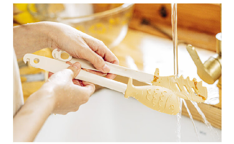 Shuke Fish Tongs, Kitchen Barbecue Tongs, Multifunctional Food Tongs, Heat-Resistant Silicone Barbecue Steak Tongs 15