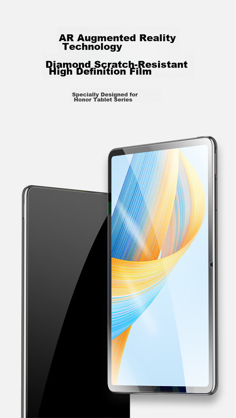 CangHua Tempered Glass Screen Protector for Honor Tablet 9 Pro/V8 Pro, 12.1-Inch, Soft Light Version for Honor Tablet 9 Pro, Protective Film for Pad V8 Pro, HD Anti-Drop Screen Protector 2