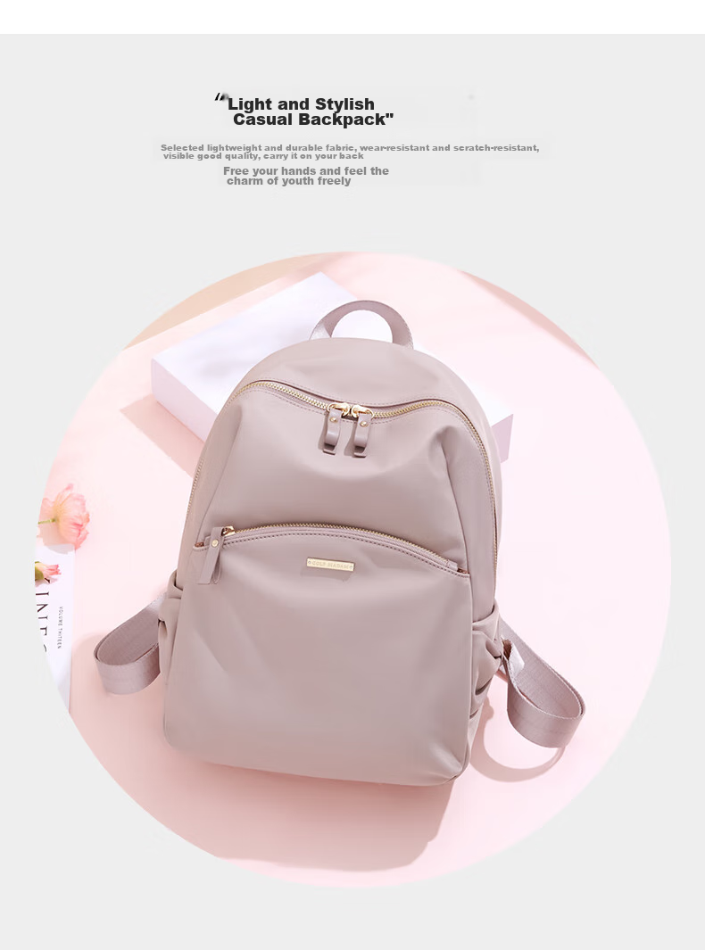 GOLF Backpack for Women, Casual Bookbag, Travel Bag, Lightweight Ladies Backpack, IPad Laptop Bag, Birthday Gift for Girlfriend 5
