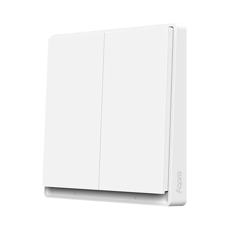 Aqara Wireless Switch E1, Double Button, Can Be Freely Placed, Integrated with Mijia APP/iPhone HomeKit, White