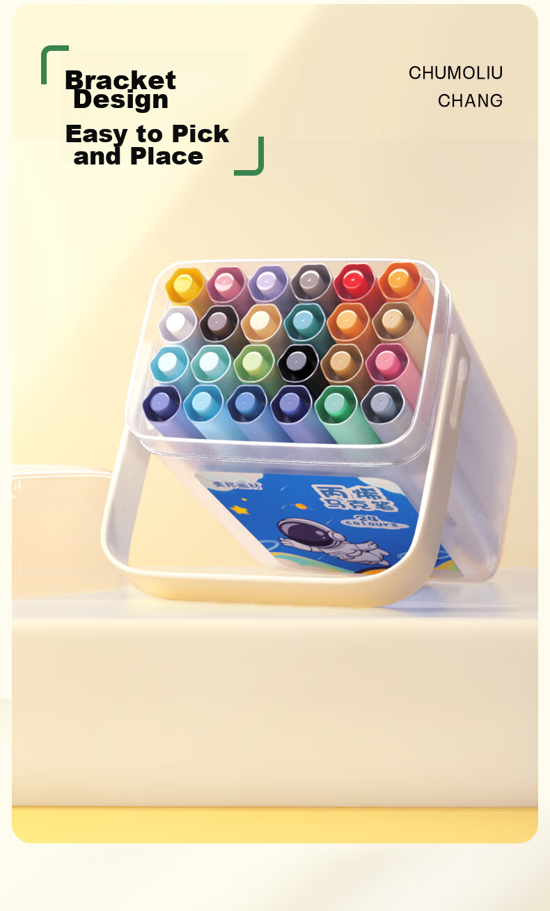 BGI-WAPM Acrylic Markers Waterproof Drawing Shoes Hand-Drawn DIY Graffiti Pen Set Paint Brushes for Clothes T-Shirt Stone Wood Glass Coloring Paint Water-Based Watercolor Pens Silver 3-Piece Set Art Educatio 7
