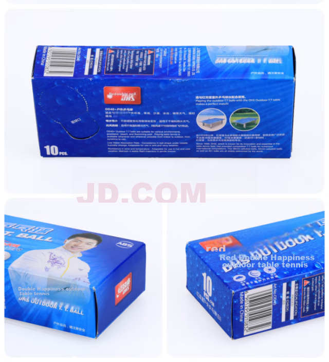DHS Table Tennis Three-Star Competition ABS New Material 40+ 3-Star Ping Pong Ball Professional Match Ball Yellow 30-Pack 6