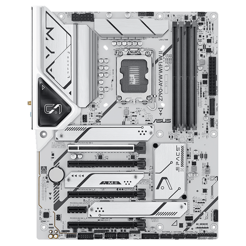 ASUS Z790-AYW WIFI W II Motherboard DDR5 Support Intel Z790 LGA 1700 CPU 14600K/14700K
