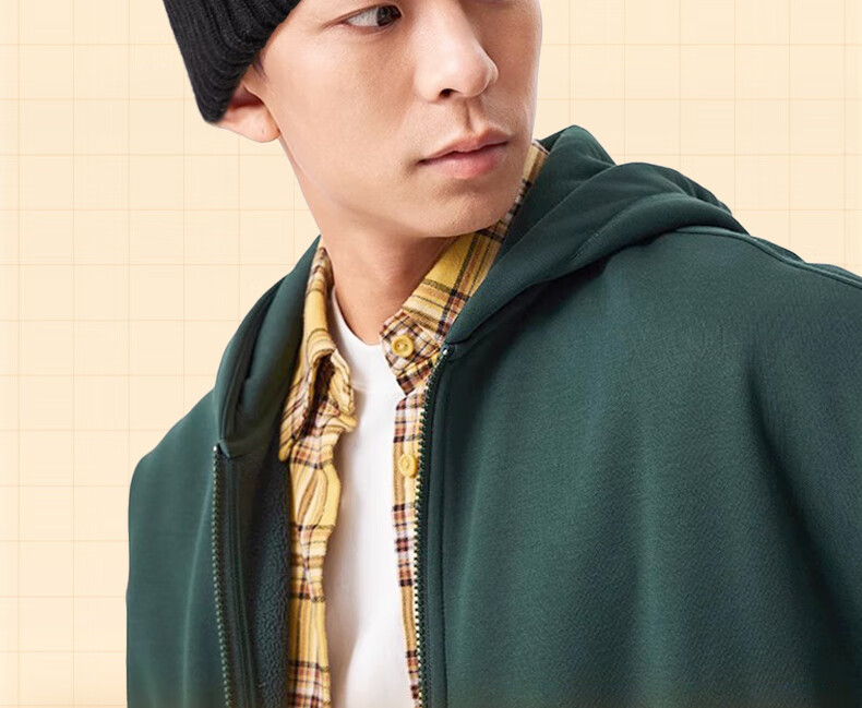 Li-Ning Hat for Men And Women, Autumn And Winter Knitted Cap, Warm Cold Hat, Sports Running Cycling Skiing Fleece-Lined Large Head Circumference Black 7